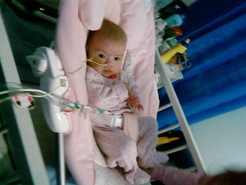 Karis during treatment
